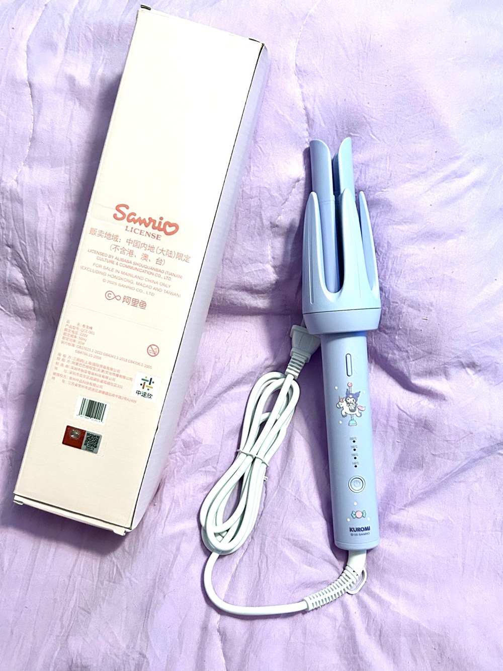 Kuromi Curling Iron
